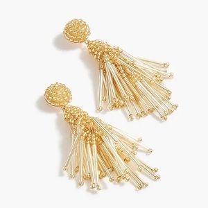 sale | j crew factory | beaded tassel earrings